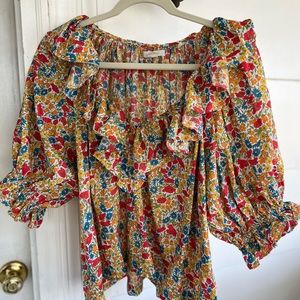 Doen Liberty Constance Ruffled Top